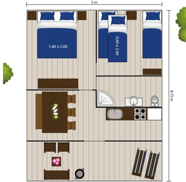 Easyatent Safari Tent Bijela Uvala Ferienpark 4*